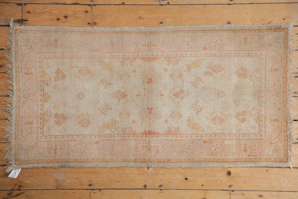 2x4 Vintage Dargezine Rug Runner // ONH Item ct001197 Image 2