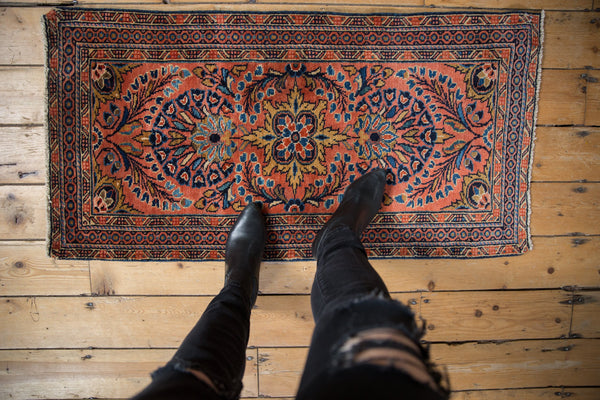 2x4 Vintage Dargezine Rug Runner // ONH Item ct001197 Image 3