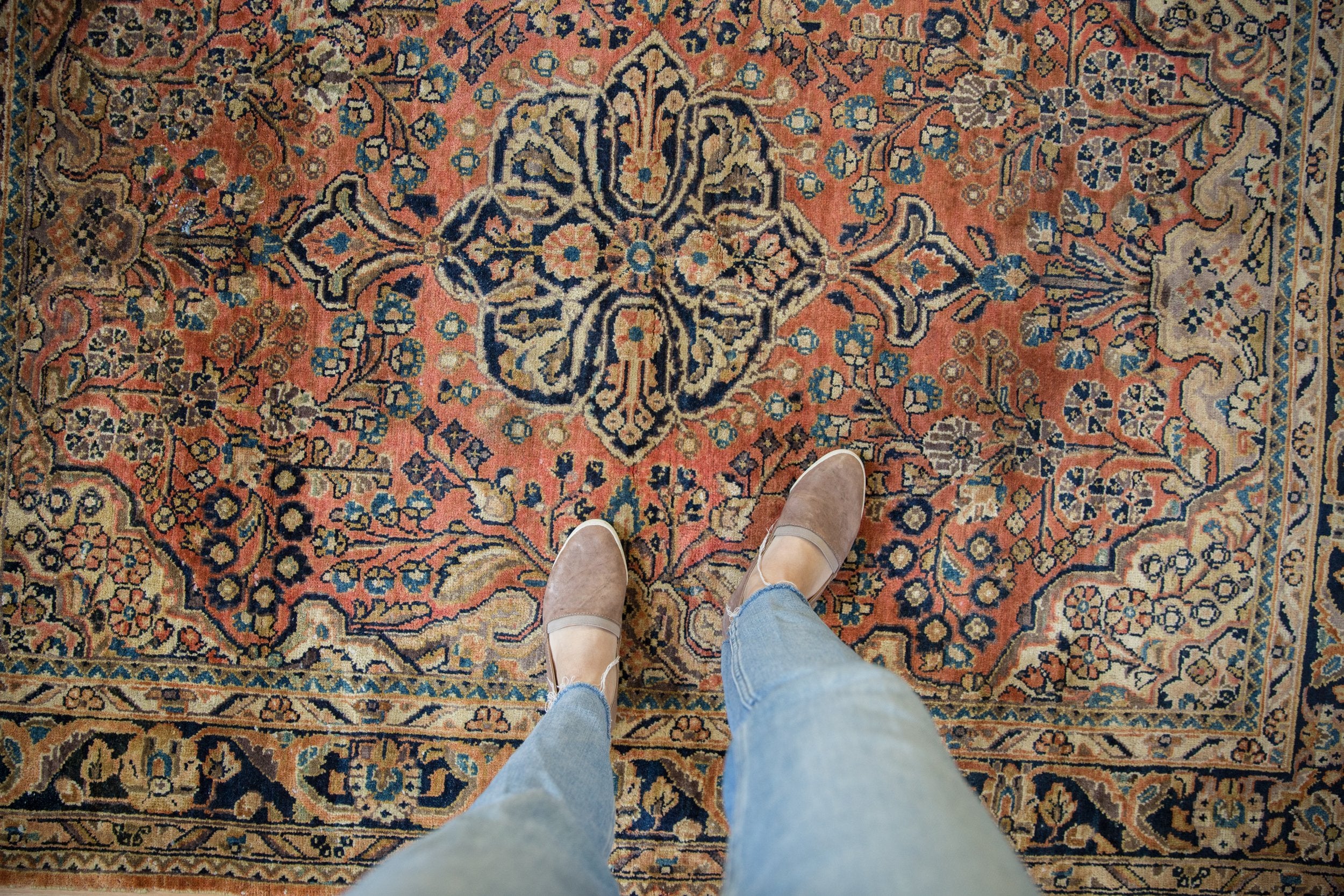 5x6.5 Vintage Arak Rug // ONH Item ct001200 Image 1