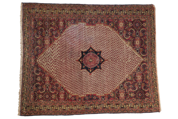 3x4 Vintage Khorassan Square Rug // ONH Item ct001204
