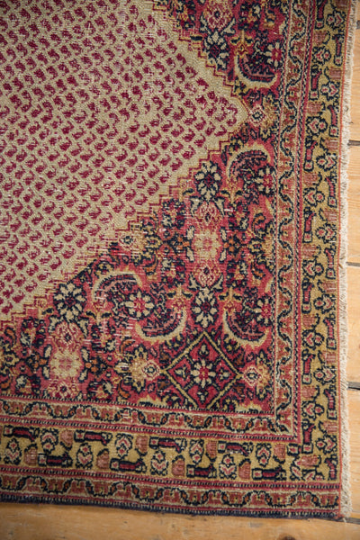 3x4 Vintage Khorassan Square Rug // ONH Item ct001204 Image 4
