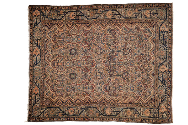 5x6 Vintage Fine Malayer Square Rug // ONH Item ct001209