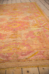 4x7.5 Vintage Fine Distressed Oushak Rug // ONH Item ct001214 Image 4