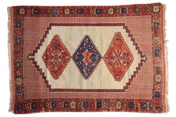 4x6 Antique Afshar Rug // ONH Item ct001216