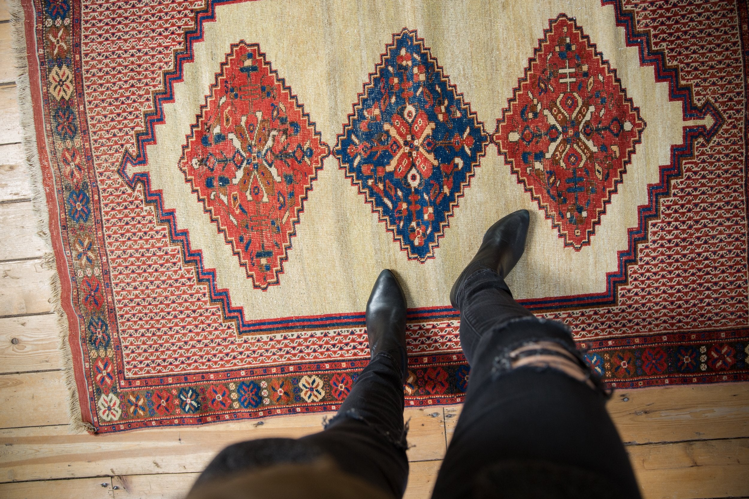 4x6 Antique Afshar Rug // ONH Item ct001216 Image 1