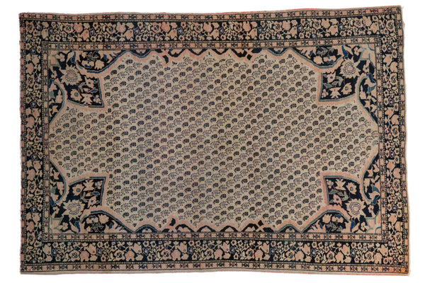 3.5x5 Antique Fine Farahan Sarouk Rug // ONH Item ct001218