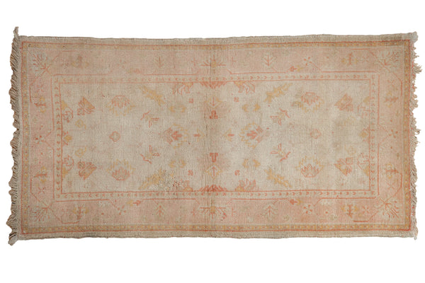 3x5.5 Vintage Oushak Rug // ONH Item ct001222