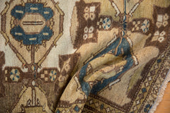 3x4 Vintage Distressed Hamadan Square Rug // ONH Item ct001238 Image 6