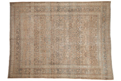 8.5x11 Vintage Distressed Meshed Carpet // ONH Item ct001248