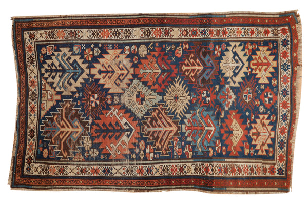 3x5 Antique Kuba Rug // ONH Item ct001250