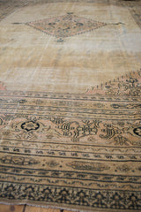 13x15.5 Vintage Distressed Khorassan Carpet // ONH Item ct001255 Image 3