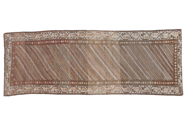 3x8.5 Vintage Distressed Hamadan Rug Runner // ONH Item ct001261