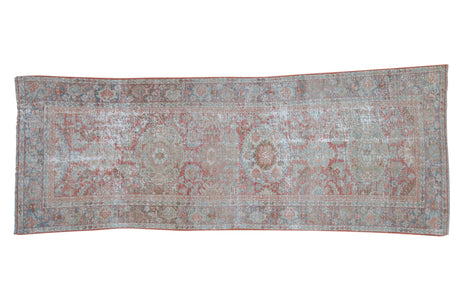 3.5x9.5 Vintage Distressed Mahal Rug Runner // ONH Item ct001266
