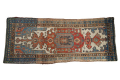8x10.5 Vintage Distressed Oushak Carpet // ONH Item ct001270