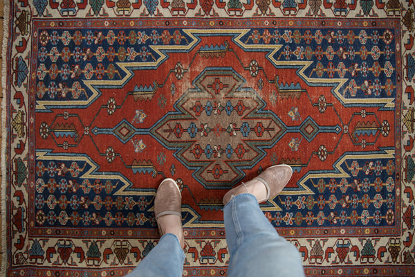 11.5x12.5 Vintage Distressed Oushak Square Carpet // ONH Item ct001271 Image 1