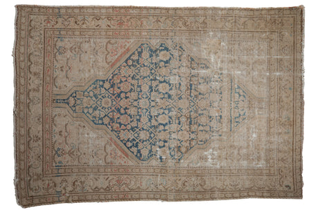 4.5x6.5 Vintage Distressed Malayer Rug // ONH Item ct001278