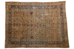 8.5x11.5 Vintage Distressed Meshed Carpet // ONH Item ct001280