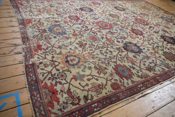 8x11 Antique Fragment Mahal Carpet // ONH Item ct001283 Image 9