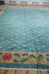 9x11.5 Vintage Nichols Art Deco Carpet // ONH Item ct001294 Image 8
