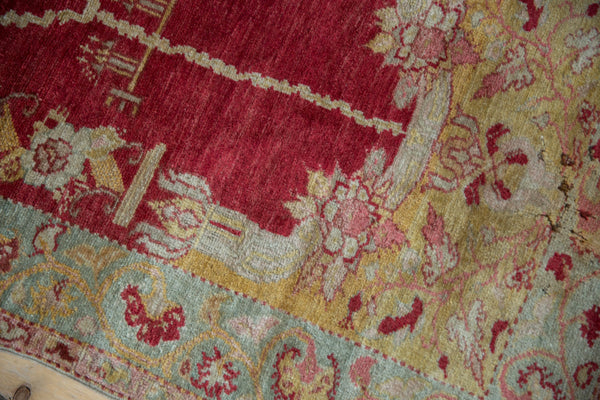 3x5.5 Vintage Distressed Oushak Rug // ONH Item ct001295 Image 6