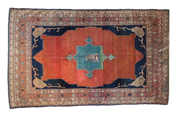 7.5x12 Antique Tabriz Carpet // ONH Item ct001303