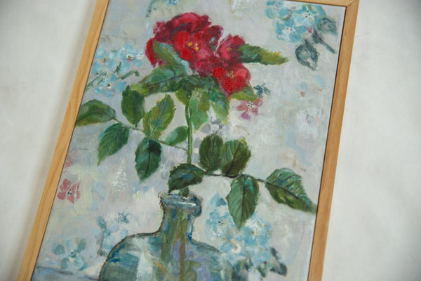 Grace B. Keogh Geranium Painting // ONH Item ct001312 Image 1