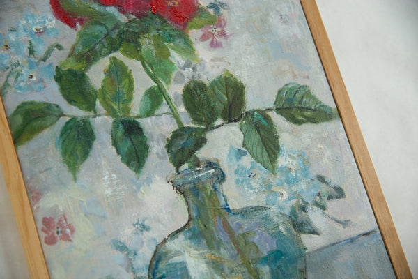 Grace B. Keogh Geranium Painting // ONH Item ct001312 Image 4