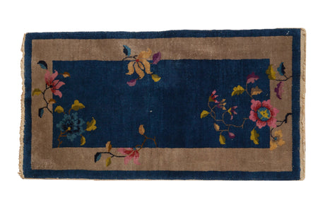 2x4 Vintage Nichols Art Deco Rug Runner // ONH Item ct001313