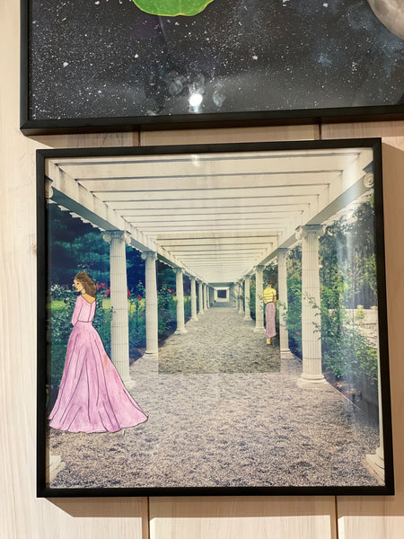 Yaddow Mixed Media Art // ONH Item ct001329