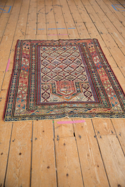 3x4.5 Antique Daghestan Rug // ONH Item ct001334 Image 5