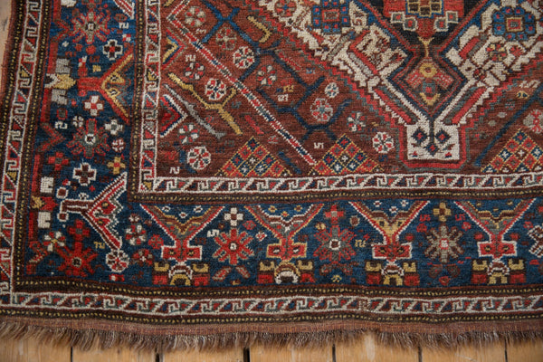 5x6 Vintage Kamseh Square Rug // ONH Item ct001339 Image 4