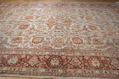 8x11 Vintage Distressed Meshed Carpet // ONH Item ct001342 Image 6