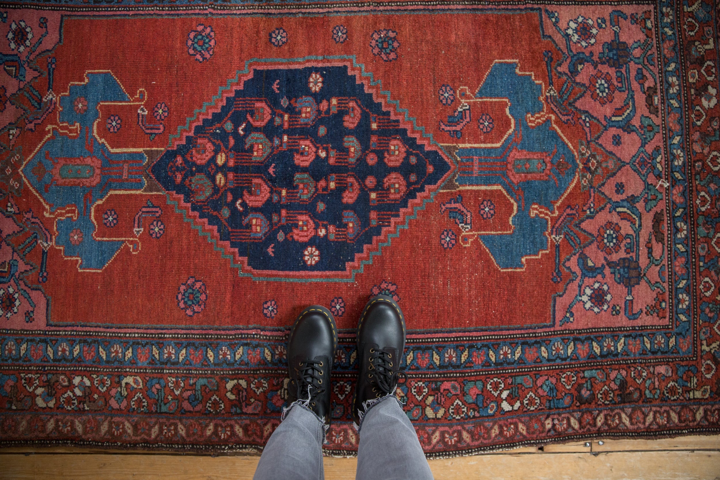 4x7 Vintage Kurdish Bijar Rug // ONH Item ct001343 Image 1