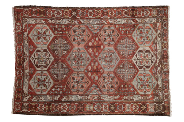 4.5x6.5 Vintage Distressed Baktiari Rug // ONH Item ct001346