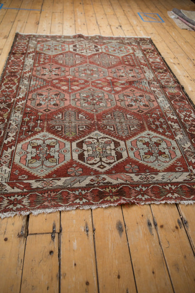 4.5x6.5 Vintage Distressed Baktiari Rug // ONH Item ct001346 Image 5