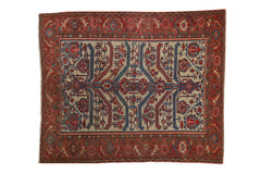 5x6 Antique Fine Malayer Square Rug // ONH Item ct001347