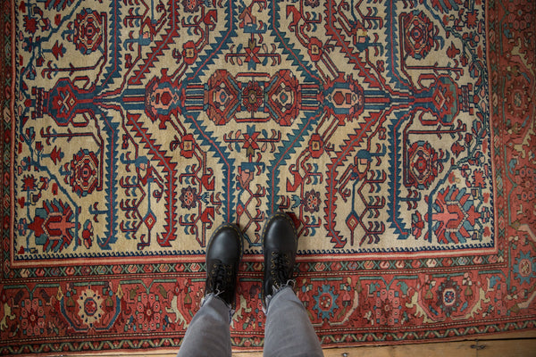 5x6 Antique Fine Malayer Square Rug // ONH Item ct001347 Image 1