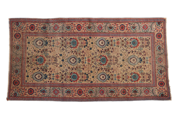 3x6 Vintage Tabriz Rug Runner // ONH Item ct001358