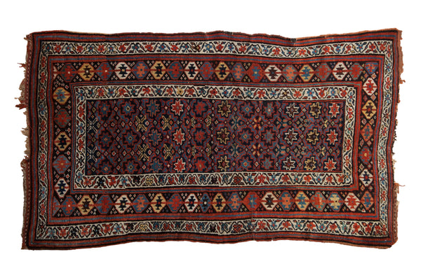 4x7 Vintage Kurd Rug // ONH Item ct001366