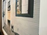 Detailed side view of the archival photograph by Joe Farrell, focusing on image texture and edge.