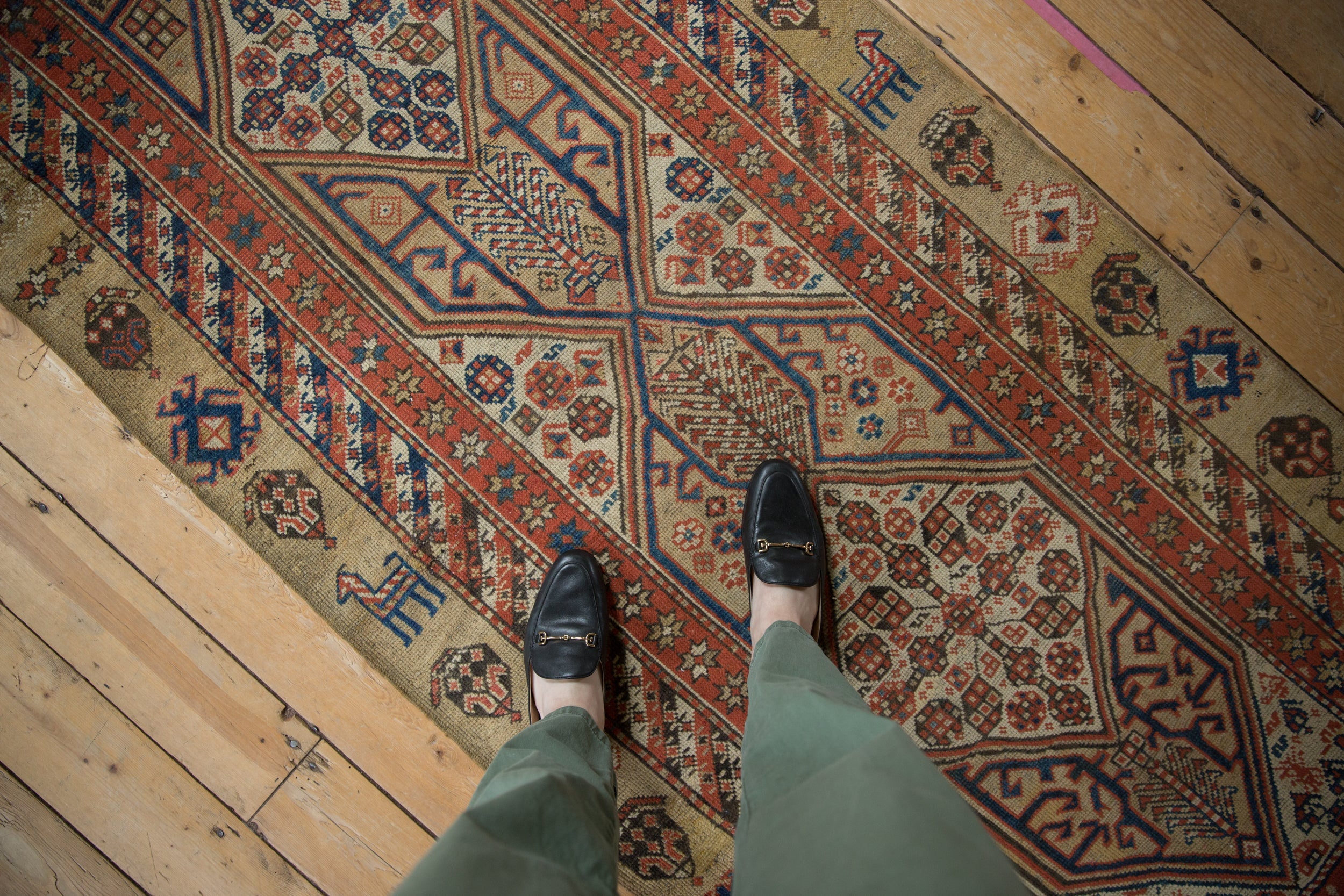 3.5x9.5 Antique Serab Rug Runner // ONH Item ct001395 Image 1