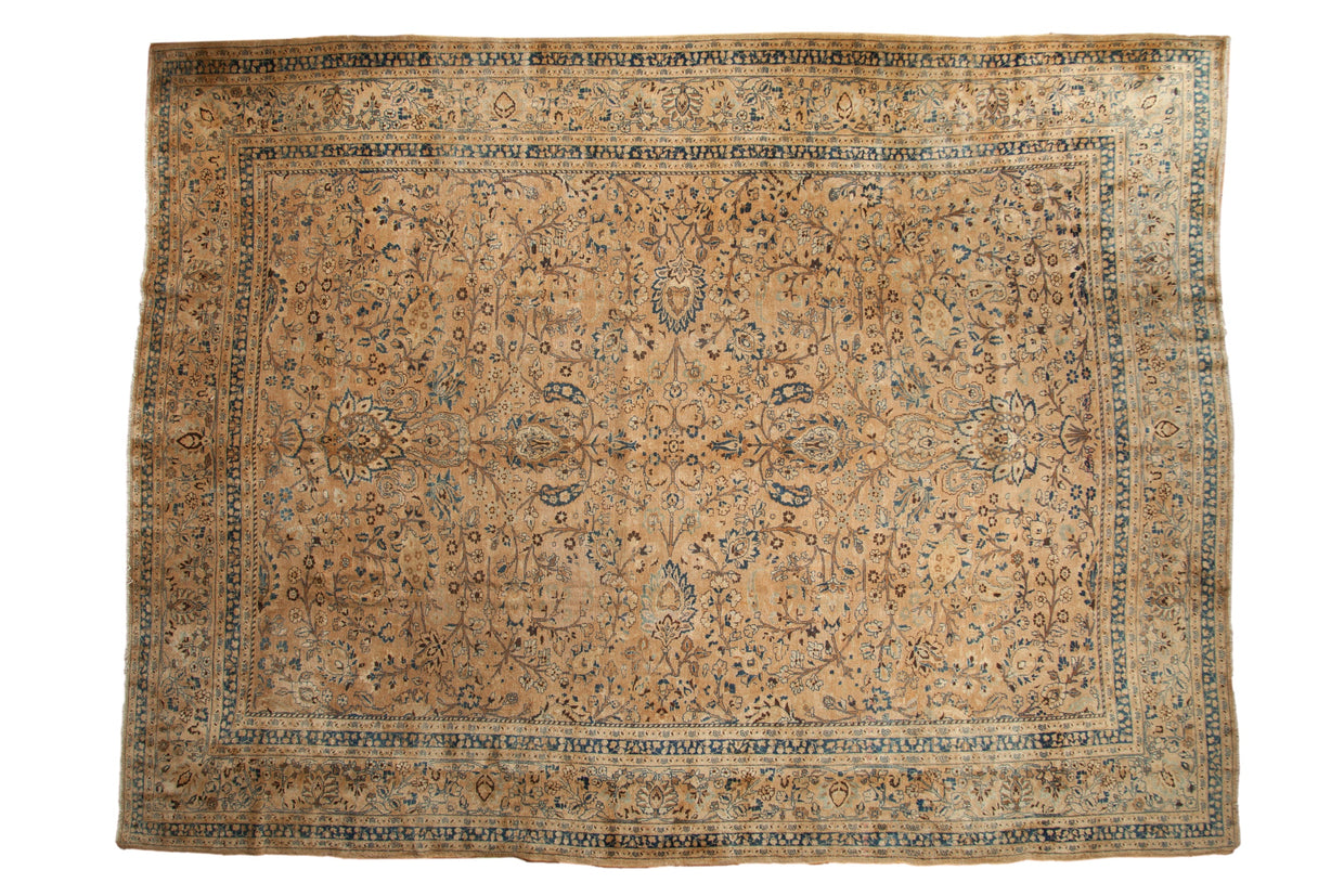 11x15 Vintage Distressed Meshed Carpet // ONH Item ct001402