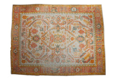 10.5x13.5 Vintage Oushak Carpet // ONH Item ct001407