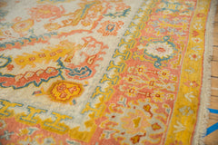 10.5x13.5 Vintage Oushak Carpet // ONH Item ct001407 Image 4