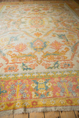 10.5x13.5 Vintage Oushak Carpet // ONH Item ct001407 Image 5