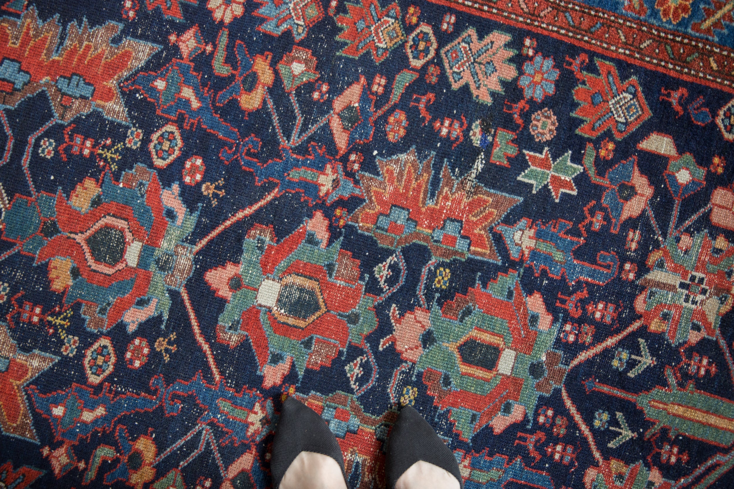 4x6.5 Vintage Malayer Rug // ONH Item ct001410 Image 1