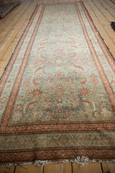 3.5x11 Vintage Distressed Malayer Rug Runner // ONH Item ct001411 Image 5
