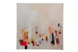 Sarah Martinez Abstract No. 114 Original Painting with textured colorful rectangular blocks.