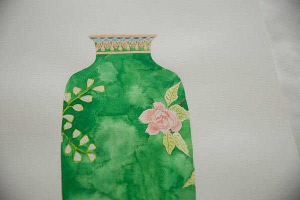 Sarah Martinez Antique Vase No. 2 Original Painting // ONH Item CT001417 Image 3