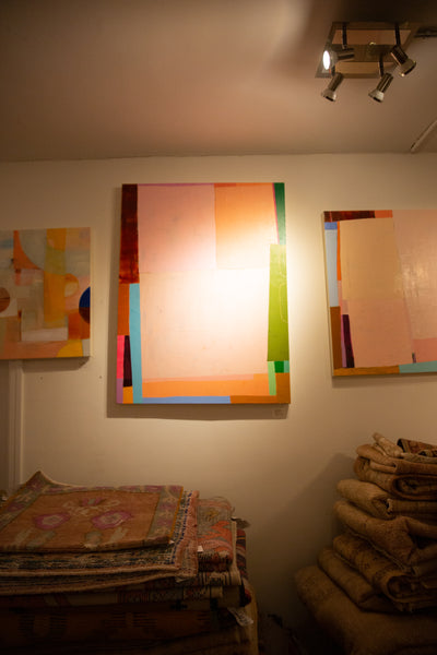 Sarah Martinez Colorblock No. 13 Original Abstract Art // ONH Item CT001428 Image 4